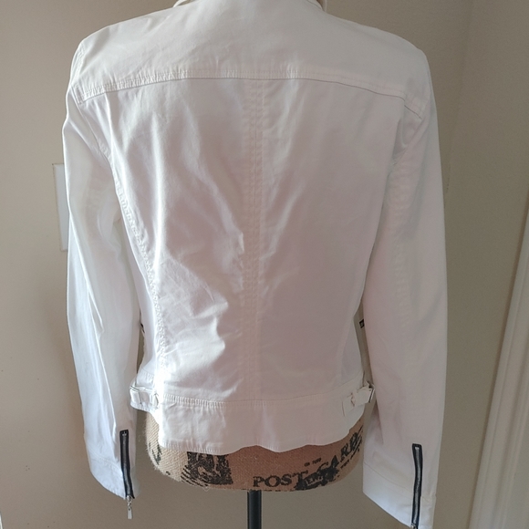 SOLD WHBM Zipper Detail Blazer size 14 - Picture 2 of 4